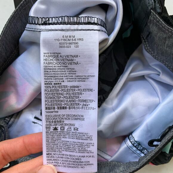 NWT Boys Hurley Swim Trunks Sz 6 - Picture 7 of 7